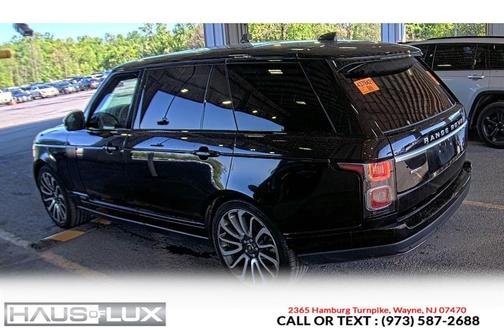Black 2019 Land Rover Range Rover 5.0L V8 Supercharged
