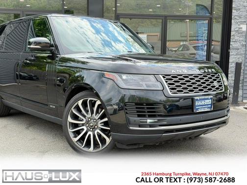 Black 2019 Land Rover Range Rover 5.0L V8 Supercharged