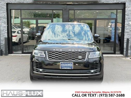 Black 2019 Land Rover Range Rover 5.0L V8 Supercharged