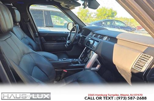 Black 2019 Land Rover Range Rover 5.0L V8 Supercharged