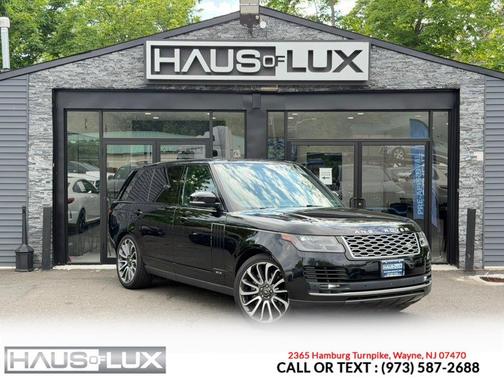 Black 2019 Land Rover Range Rover 5.0L V8 Supercharged