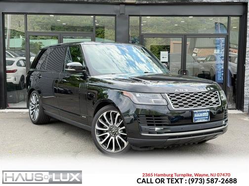 Black 2019 Land Rover Range Rover 5.0L V8 Supercharged
