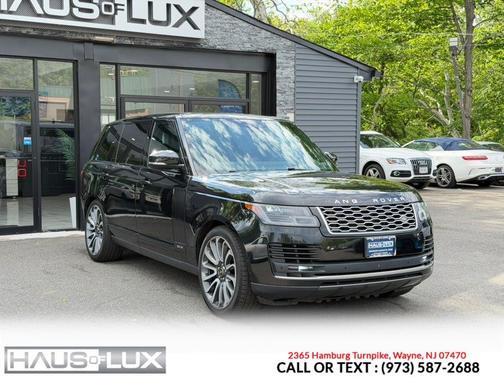 Black 2019 Land Rover Range Rover 5.0L V8 Supercharged