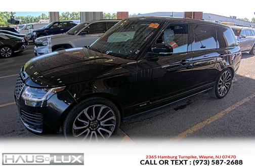 Black 2019 Land Rover Range Rover 5.0L V8 Supercharged