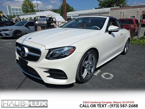 White 2019 Mercedes-Benz E-Class E 450 RWD Cabriolet