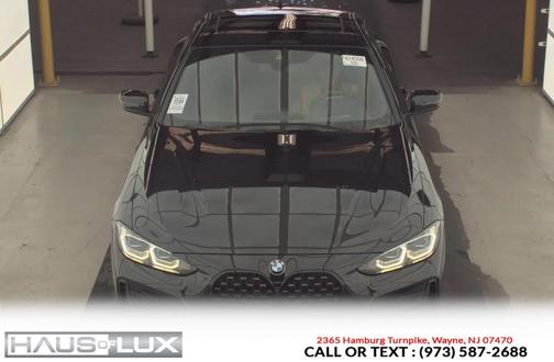Black Sapphire Metallic 2021 BMW M440 i xDrive