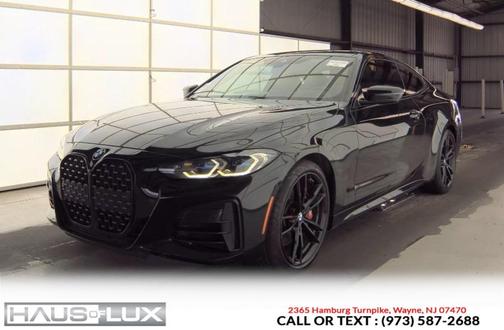 Black Sapphire Metallic 2021 BMW M440 i xDrive