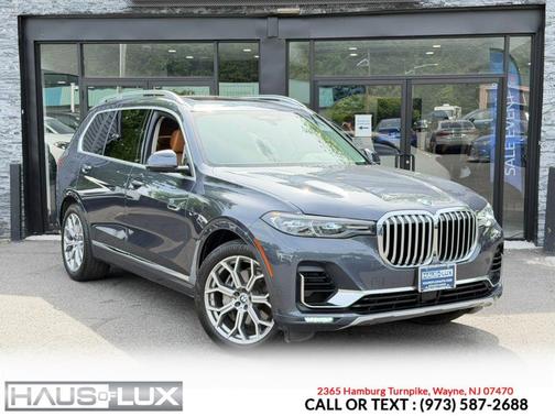 Arctic Gray Metallic 2019 BMW X7 xDrive50i