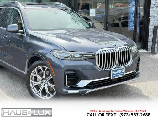 Arctic Gray Metallic 2019 BMW X7 xDrive50i