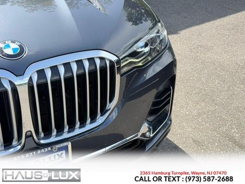 Arctic Gray Metallic 2019 BMW X7 xDrive50i