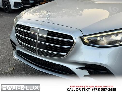 Silver 2021 Mercedes-Benz S-Class 4MATIC