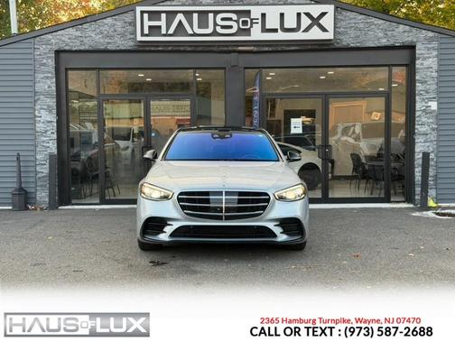 Silver 2021 Mercedes-Benz S-Class 4MATIC