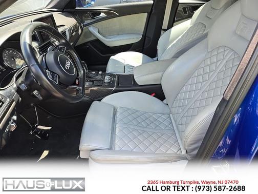 Blue 2017 Audi S6 4.0T Premium Plus