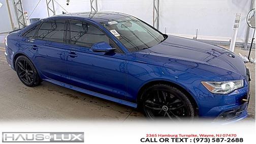 Blue 2017 Audi S6 4.0T Premium Plus