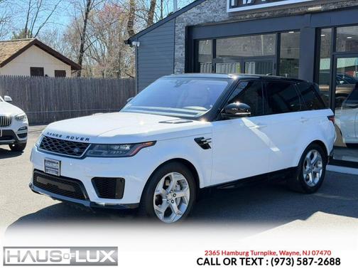 White 2019 Land Rover Range Rover Sport HSE