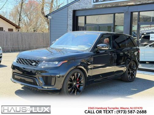 Black 2020 Land Rover Range Rover Sport HST MHEV