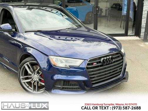 Blue 2018 Audi S3 2.0T Premium Plus