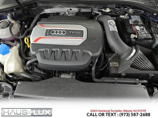 Blue 2018 Audi S3 2.0T Premium Plus