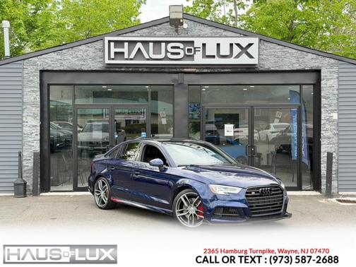Blue 2018 Audi S3 2.0T Premium Plus
