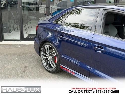 Blue 2018 Audi S3 2.0T Premium Plus
