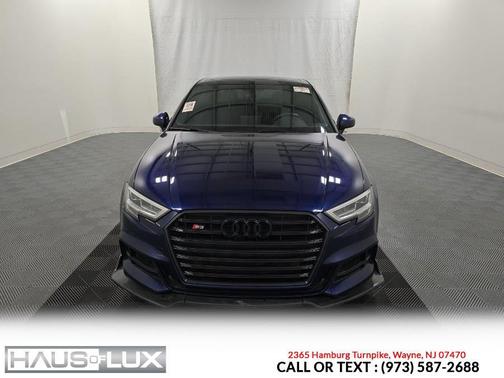Blue 2018 Audi S3 2.0T Premium Plus