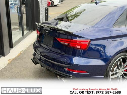 Blue 2018 Audi S3 2.0T Premium Plus