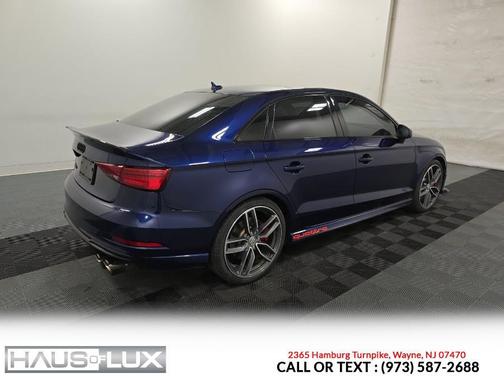 Blue 2018 Audi S3 2.0T Premium Plus