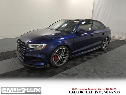 Blue 2018 Audi S3 2.0T Premium Plus