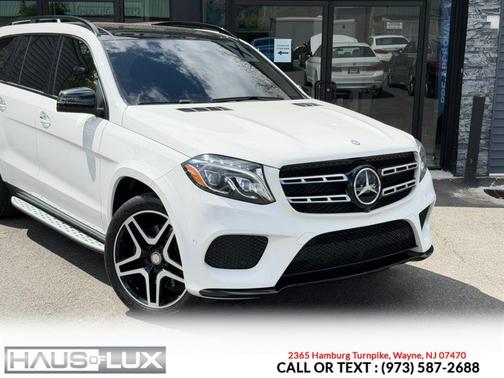 White 2017 Mercedes-Benz GLS 550 Base 4MATIC
