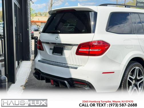 White 2017 Mercedes-Benz GLS 550 Base 4MATIC