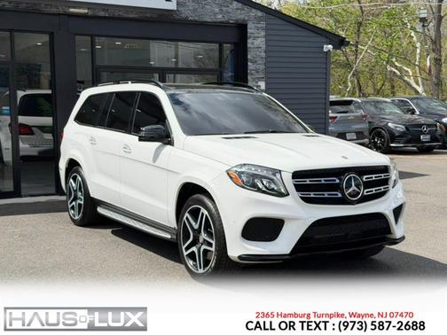 White 2017 Mercedes-Benz GLS 550 Base 4MATIC
