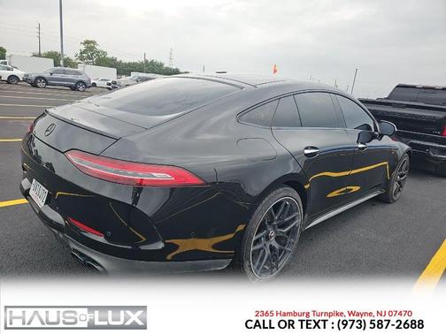 Obsidian Black Metallic 2021 Mercedes-Benz AMG GT 53 4-Door