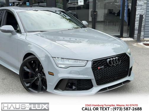 Nardo Gray 2017 Audi RS 7 4.0T Prestige