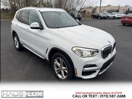 White 2020 BMW X3 xDrive30i