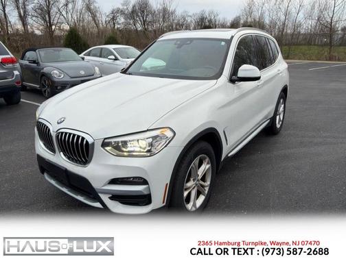 White 2020 BMW X3 xDrive30i