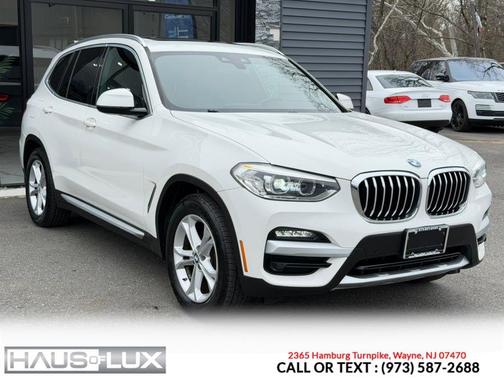 White 2020 BMW X3 xDrive30i