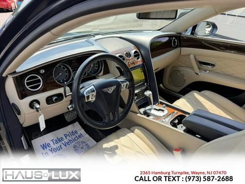 Blue 2015 Bentley Flying Spur Base