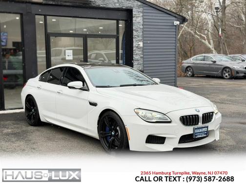 White 2017 BMW M6 Base