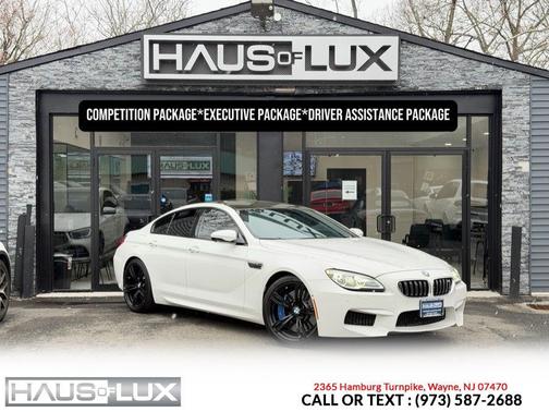 White 2017 BMW M6 Base