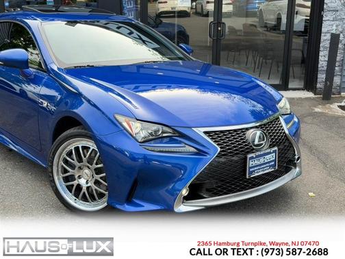 Ultrasonic Blue Mica 2.0 2015 Lexus RC 350 Base