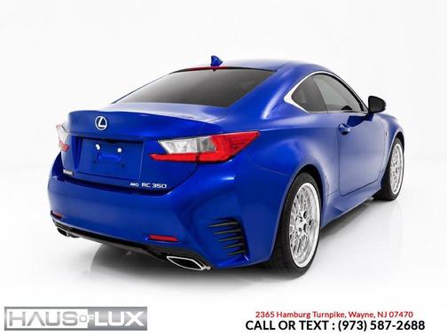 Ultrasonic Blue Mica 2.0 2015 Lexus RC 350 Base