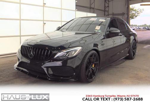 Black 2016 Mercedes-Benz C-Class 4MATIC