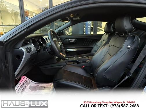 Black 2015 Ford Mustang EcoBoost Premium