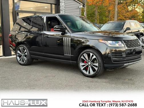 Black 2020 Land Rover Range Rover 5.0L V8 Supercharged SV Autobiography
