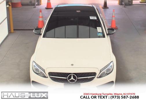White 2018 Mercedes-Benz AMG C 43 4MATIC