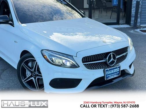 White 2018 Mercedes-Benz AMG C 43 4MATIC