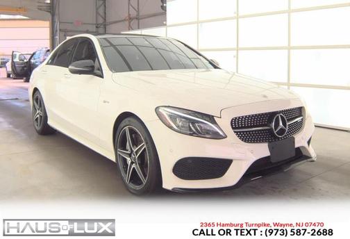 White 2018 Mercedes-Benz AMG C 43 4MATIC