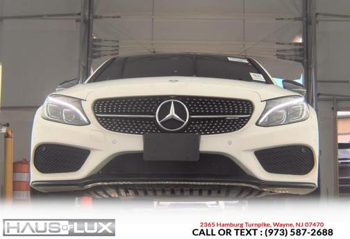 White 2018 Mercedes-Benz AMG C 43 4MATIC
