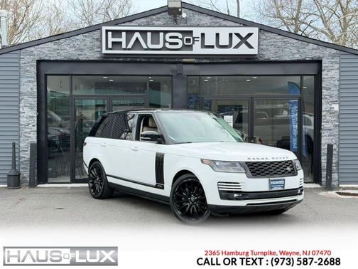 White 2018 Land Rover Range Rover 5.0L Supercharged LWB