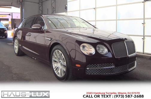 Red 2015 Bentley Flying Spur Base